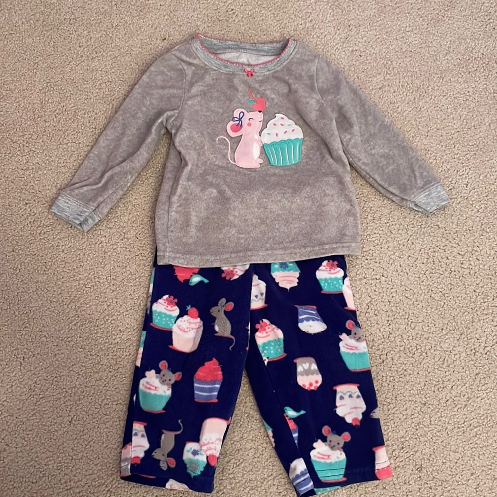 Carter’s 12 Month Fleece Pajamas